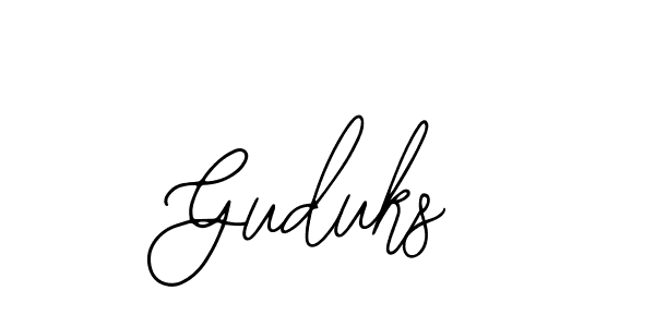Also we have Guduks name is the best signature style. Create professional handwritten signature collection using Bearetta-2O07w autograph style. Guduks signature style 12 images and pictures png