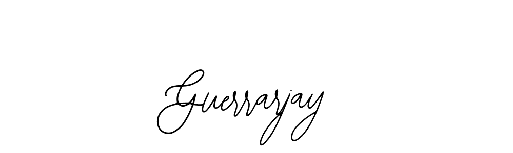 You should practise on your own different ways (Bearetta-2O07w) to write your name (Guerrarjay) in signature. don't let someone else do it for you. Guerrarjay signature style 12 images and pictures png
