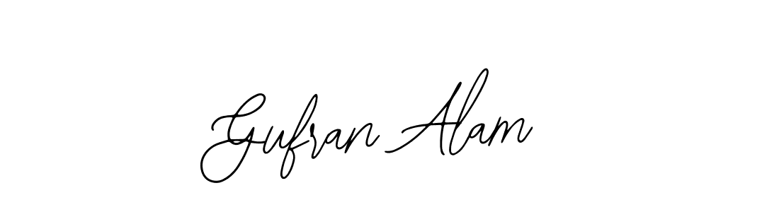 Use a signature maker to create a handwritten signature online. With this signature software, you can design (Bearetta-2O07w) your own signature for name Gufran Alam. Gufran Alam signature style 12 images and pictures png