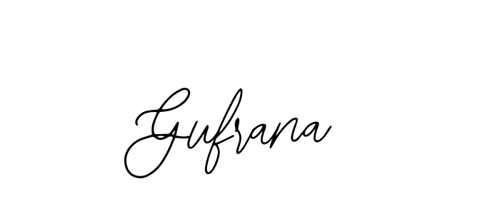 Bearetta-2O07w is a professional signature style that is perfect for those who want to add a touch of class to their signature. It is also a great choice for those who want to make their signature more unique. Get Gufrana name to fancy signature for free. Gufrana signature style 12 images and pictures png