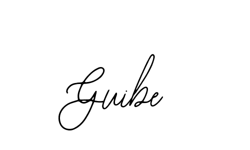 The best way (Bearetta-2O07w) to make a short signature is to pick only two or three words in your name. The name Guibe include a total of six letters. For converting this name. Guibe signature style 12 images and pictures png