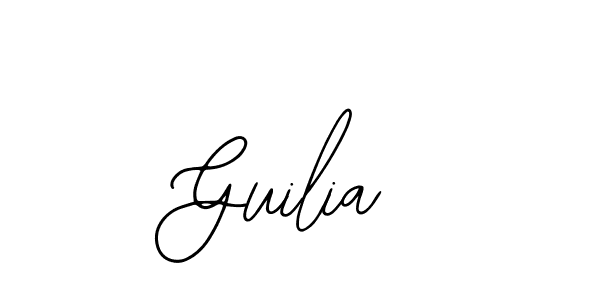 The best way (Bearetta-2O07w) to make a short signature is to pick only two or three words in your name. The name Guilia include a total of six letters. For converting this name. Guilia signature style 12 images and pictures png