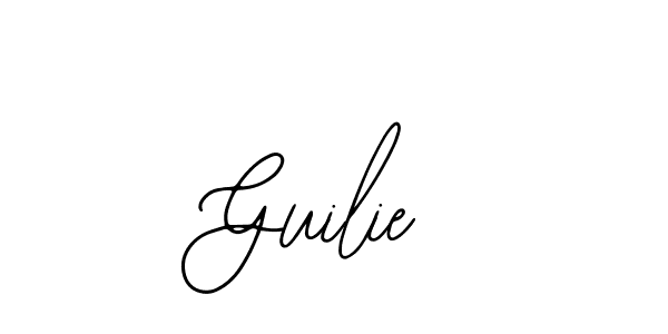 Similarly Bearetta-2O07w is the best handwritten signature design. Signature creator online .You can use it as an online autograph creator for name Guilie. Guilie signature style 12 images and pictures png