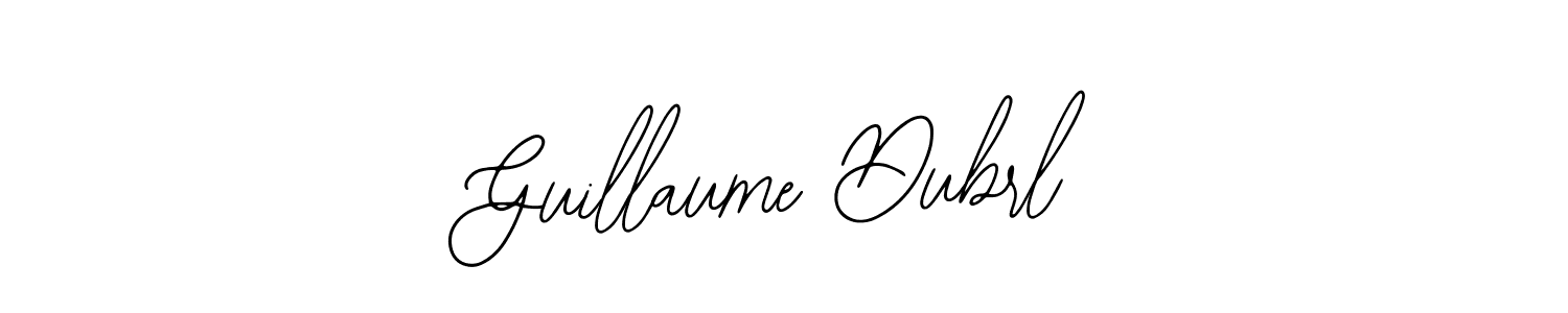 How to make Guillaume Dubrl signature? Bearetta-2O07w is a professional autograph style. Create handwritten signature for Guillaume Dubrl name. Guillaume Dubrl signature style 12 images and pictures png