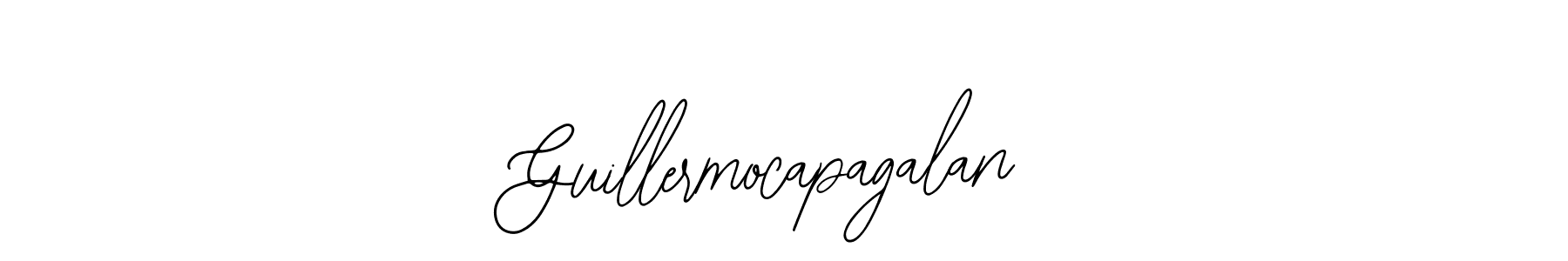 You should practise on your own different ways (Bearetta-2O07w) to write your name (Guillermocapagalan) in signature. don't let someone else do it for you. Guillermocapagalan signature style 12 images and pictures png
