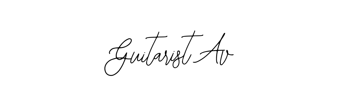 Guitarist Av stylish signature style. Best Handwritten Sign (Bearetta-2O07w) for my name. Handwritten Signature Collection Ideas for my name Guitarist Av. Guitarist Av signature style 12 images and pictures png