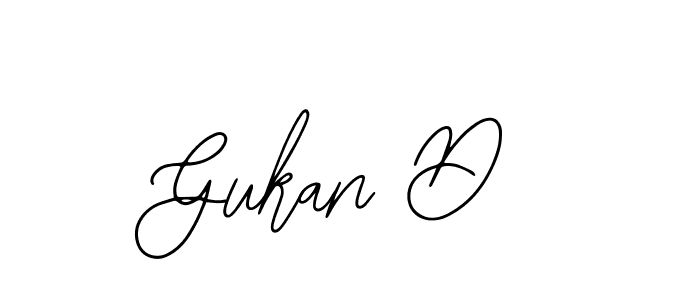 Make a beautiful signature design for name Gukan D. With this signature (Bearetta-2O07w) style, you can create a handwritten signature for free. Gukan D signature style 12 images and pictures png