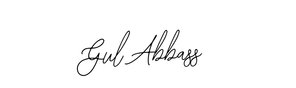 Also we have Gul Abbass name is the best signature style. Create professional handwritten signature collection using Bearetta-2O07w autograph style. Gul Abbass signature style 12 images and pictures png