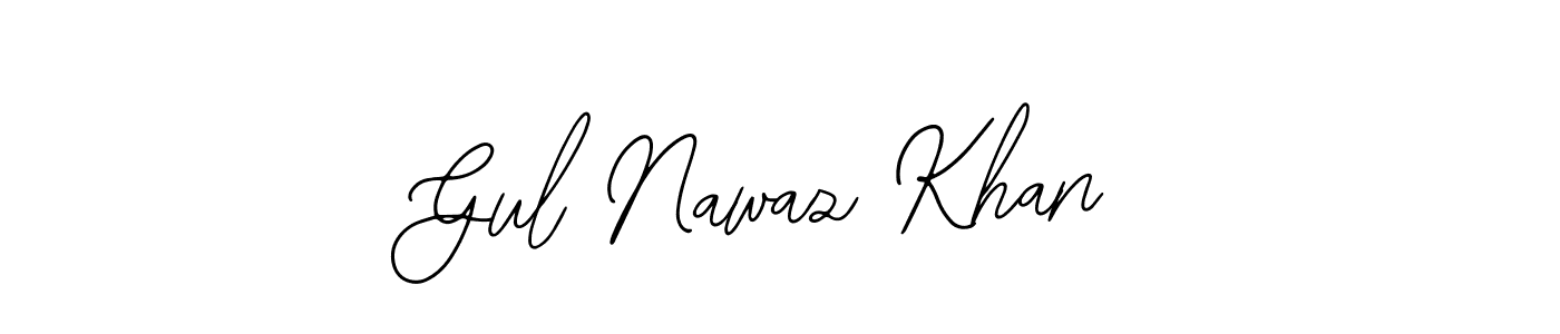 if you are searching for the best signature style for your name Gul Nawaz Khan. so please give up your signature search. here we have designed multiple signature styles  using Bearetta-2O07w. Gul Nawaz Khan signature style 12 images and pictures png