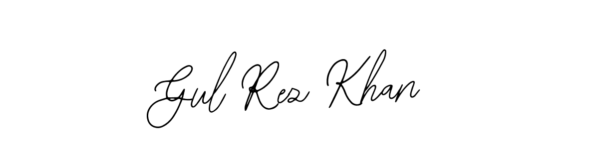 Also we have Gul Rez Khan name is the best signature style. Create professional handwritten signature collection using Bearetta-2O07w autograph style. Gul Rez Khan signature style 12 images and pictures png