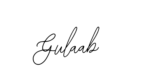 Bearetta-2O07w is a professional signature style that is perfect for those who want to add a touch of class to their signature. It is also a great choice for those who want to make their signature more unique. Get Gulaab name to fancy signature for free. Gulaab signature style 12 images and pictures png