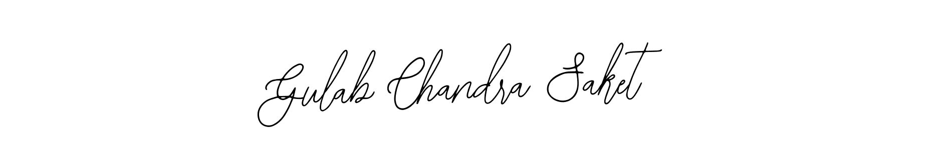 Also we have Gulab Chandra Saket name is the best signature style. Create professional handwritten signature collection using Bearetta-2O07w autograph style. Gulab Chandra Saket signature style 12 images and pictures png