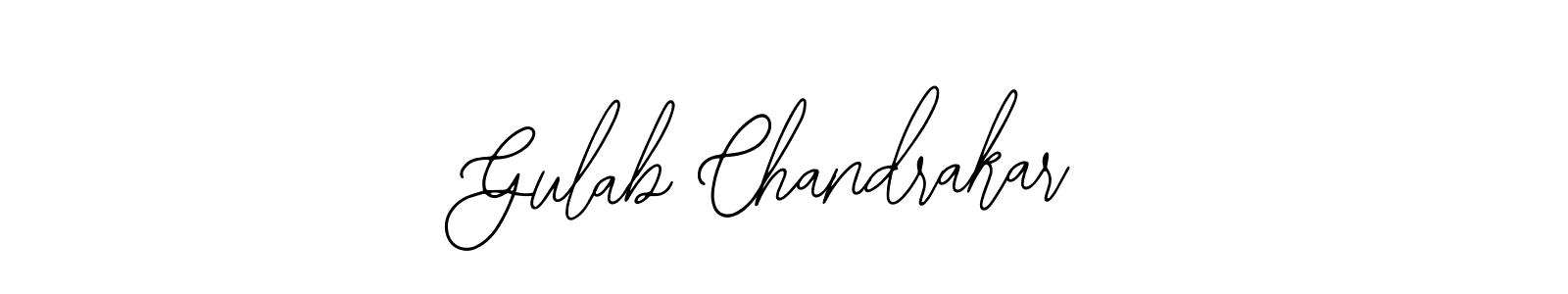 How to Draw Gulab Chandrakar signature style? Bearetta-2O07w is a latest design signature styles for name Gulab Chandrakar. Gulab Chandrakar signature style 12 images and pictures png