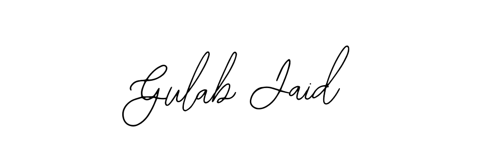 Check out images of Autograph of Gulab Jaid name. Actor Gulab Jaid Signature Style. Bearetta-2O07w is a professional sign style online. Gulab Jaid signature style 12 images and pictures png