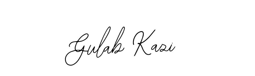 Make a beautiful signature design for name Gulab Kazi. With this signature (Bearetta-2O07w) style, you can create a handwritten signature for free. Gulab Kazi signature style 12 images and pictures png