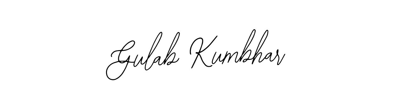 How to Draw Gulab Kumbhar signature style? Bearetta-2O07w is a latest design signature styles for name Gulab Kumbhar. Gulab Kumbhar signature style 12 images and pictures png
