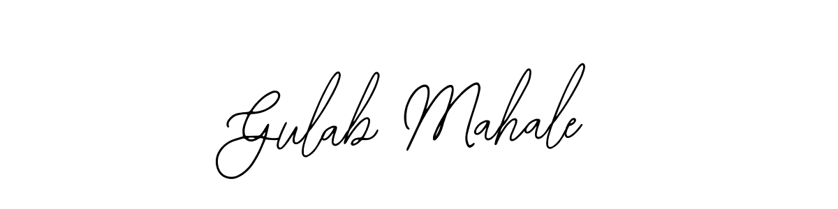 It looks lik you need a new signature style for name Gulab Mahale. Design unique handwritten (Bearetta-2O07w) signature with our free signature maker in just a few clicks. Gulab Mahale signature style 12 images and pictures png