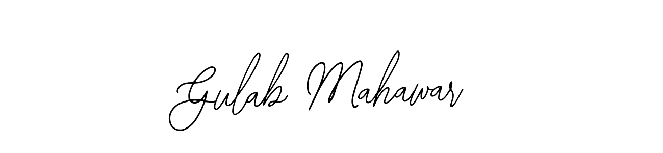 How to make Gulab Mahawar signature? Bearetta-2O07w is a professional autograph style. Create handwritten signature for Gulab Mahawar name. Gulab Mahawar signature style 12 images and pictures png