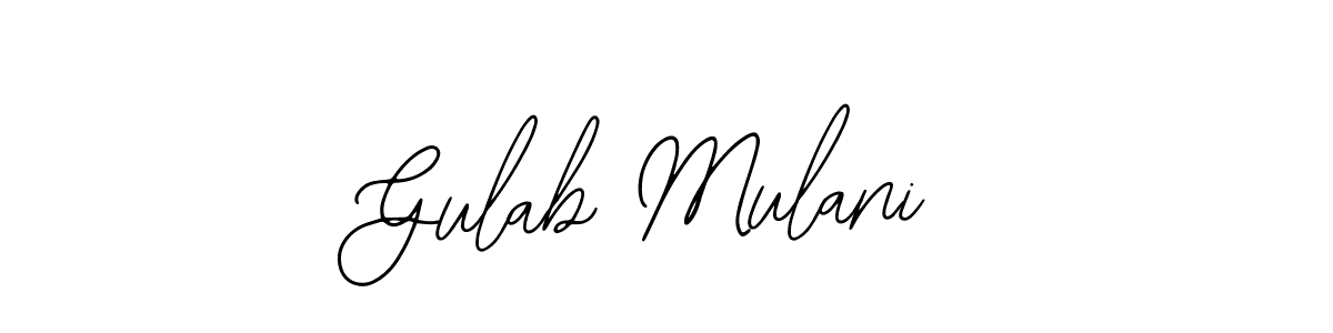 You can use this online signature creator to create a handwritten signature for the name Gulab Mulani. This is the best online autograph maker. Gulab Mulani signature style 12 images and pictures png