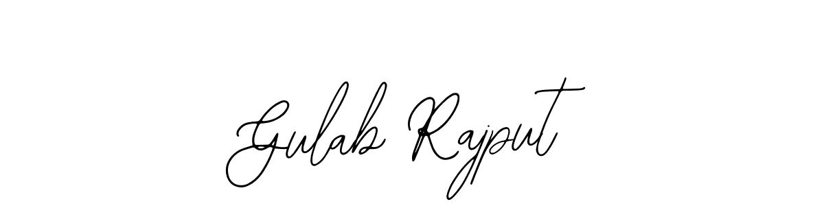 Make a beautiful signature design for name Gulab Rajput. Use this online signature maker to create a handwritten signature for free. Gulab Rajput signature style 12 images and pictures png