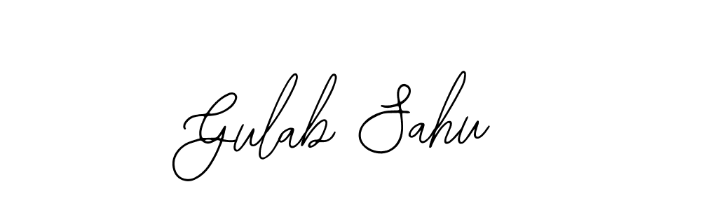 Make a beautiful signature design for name Gulab Sahu. Use this online signature maker to create a handwritten signature for free. Gulab Sahu signature style 12 images and pictures png