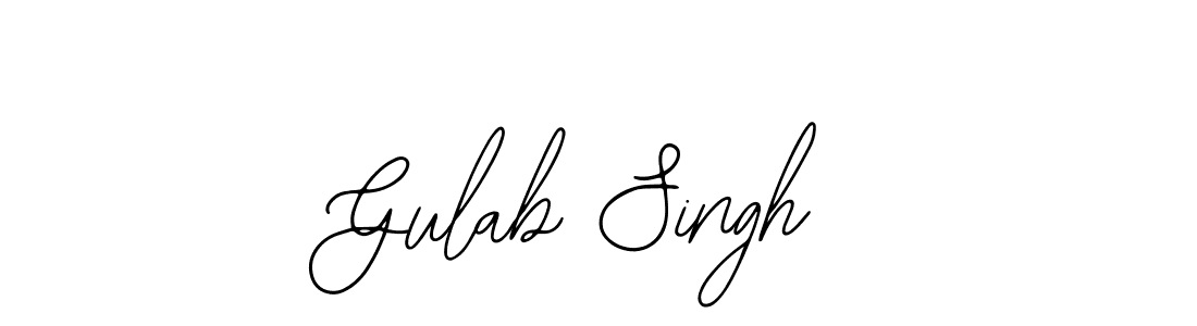 How to Draw Gulab Singh signature style? Bearetta-2O07w is a latest design signature styles for name Gulab Singh. Gulab Singh signature style 12 images and pictures png