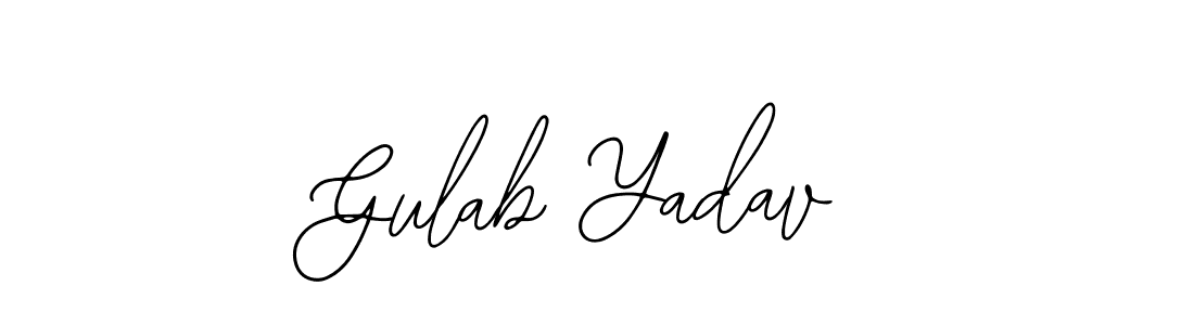 Make a beautiful signature design for name Gulab Yadav. Use this online signature maker to create a handwritten signature for free. Gulab Yadav signature style 12 images and pictures png