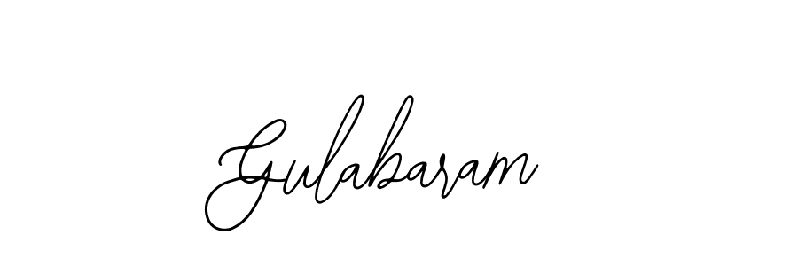 Make a beautiful signature design for name Gulabaram. With this signature (Bearetta-2O07w) style, you can create a handwritten signature for free. Gulabaram signature style 12 images and pictures png