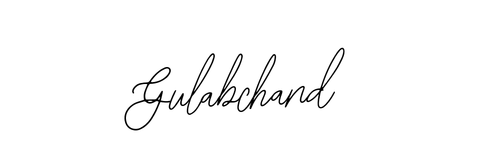 Create a beautiful signature design for name Gulabchand. With this signature (Bearetta-2O07w) fonts, you can make a handwritten signature for free. Gulabchand signature style 12 images and pictures png