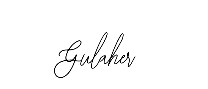 Similarly Bearetta-2O07w is the best handwritten signature design. Signature creator online .You can use it as an online autograph creator for name Gulaher. Gulaher signature style 12 images and pictures png