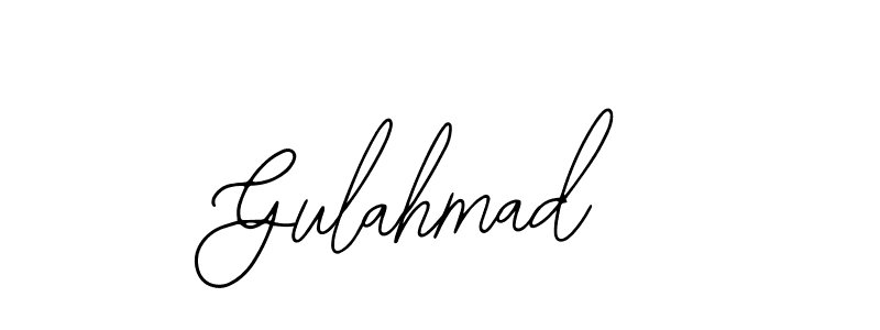 Design your own signature with our free online signature maker. With this signature software, you can create a handwritten (Bearetta-2O07w) signature for name Gulahmad. Gulahmad signature style 12 images and pictures png