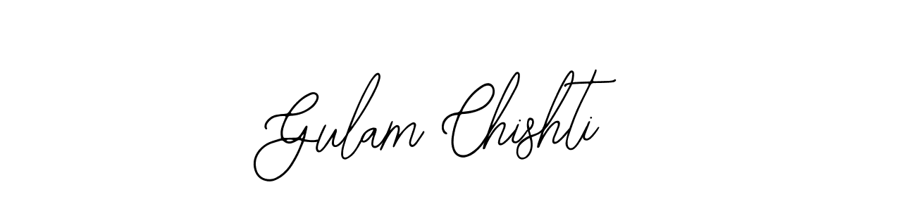 Design your own signature with our free online signature maker. With this signature software, you can create a handwritten (Bearetta-2O07w) signature for name Gulam Chishti. Gulam Chishti signature style 12 images and pictures png