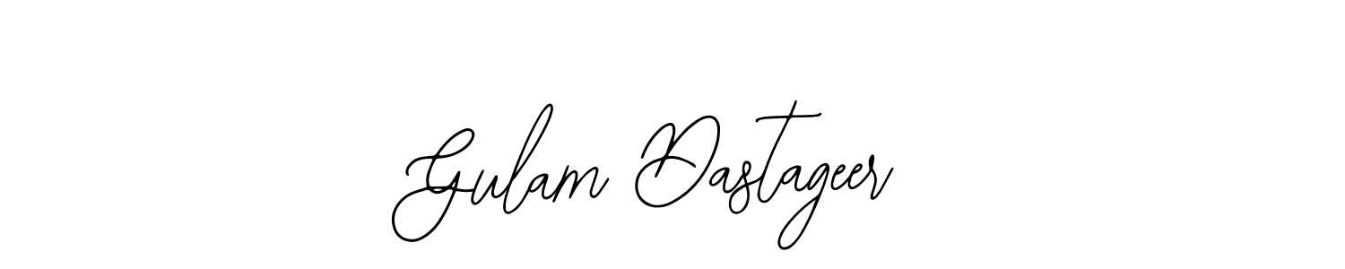 if you are searching for the best signature style for your name Gulam Dastageer. so please give up your signature search. here we have designed multiple signature styles  using Bearetta-2O07w. Gulam Dastageer signature style 12 images and pictures png