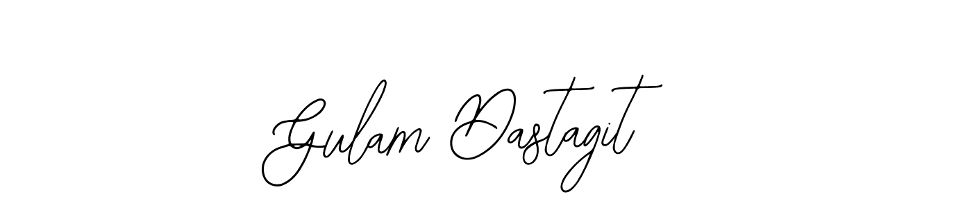 It looks lik you need a new signature style for name Gulam Dastagit. Design unique handwritten (Bearetta-2O07w) signature with our free signature maker in just a few clicks. Gulam Dastagit signature style 12 images and pictures png