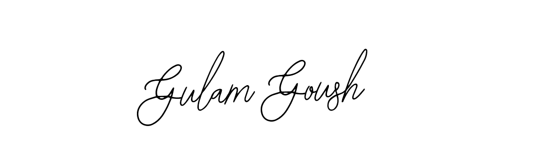 Make a beautiful signature design for name Gulam Goush. With this signature (Bearetta-2O07w) style, you can create a handwritten signature for free. Gulam Goush signature style 12 images and pictures png