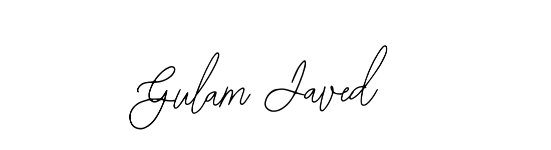 It looks lik you need a new signature style for name Gulam Javed. Design unique handwritten (Bearetta-2O07w) signature with our free signature maker in just a few clicks. Gulam Javed signature style 12 images and pictures png