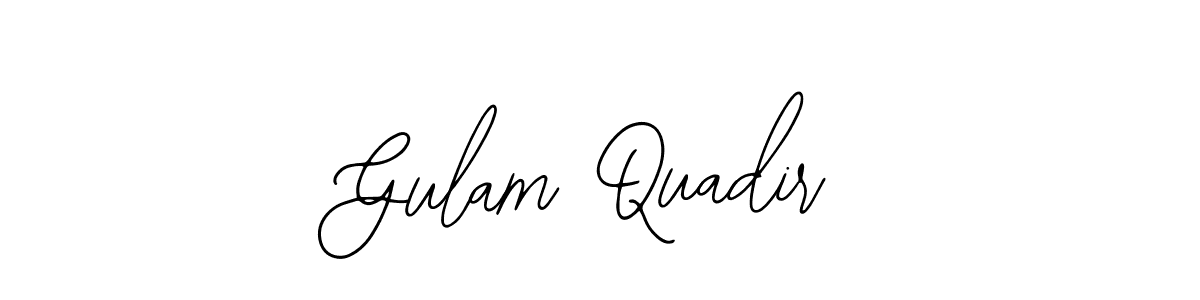 Gulam Quadir stylish signature style. Best Handwritten Sign (Bearetta-2O07w) for my name. Handwritten Signature Collection Ideas for my name Gulam Quadir. Gulam Quadir signature style 12 images and pictures png