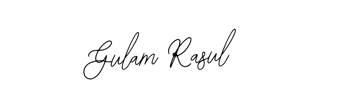 It looks lik you need a new signature style for name Gulam Rasul. Design unique handwritten (Bearetta-2O07w) signature with our free signature maker in just a few clicks. Gulam Rasul signature style 12 images and pictures png