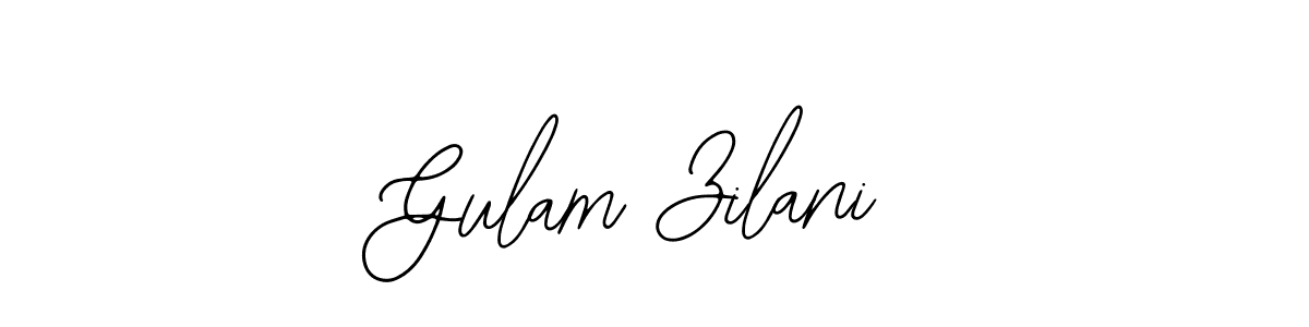 The best way (Bearetta-2O07w) to make a short signature is to pick only two or three words in your name. The name Gulam Zilani include a total of six letters. For converting this name. Gulam Zilani signature style 12 images and pictures png