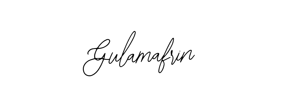 Gulamafrin stylish signature style. Best Handwritten Sign (Bearetta-2O07w) for my name. Handwritten Signature Collection Ideas for my name Gulamafrin. Gulamafrin signature style 12 images and pictures png
