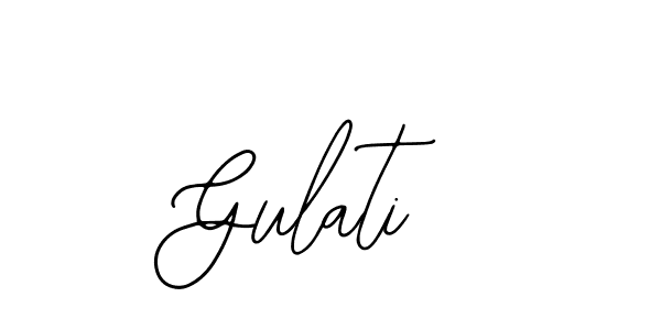How to make Gulati name signature. Use Bearetta-2O07w style for creating short signs online. This is the latest handwritten sign. Gulati signature style 12 images and pictures png