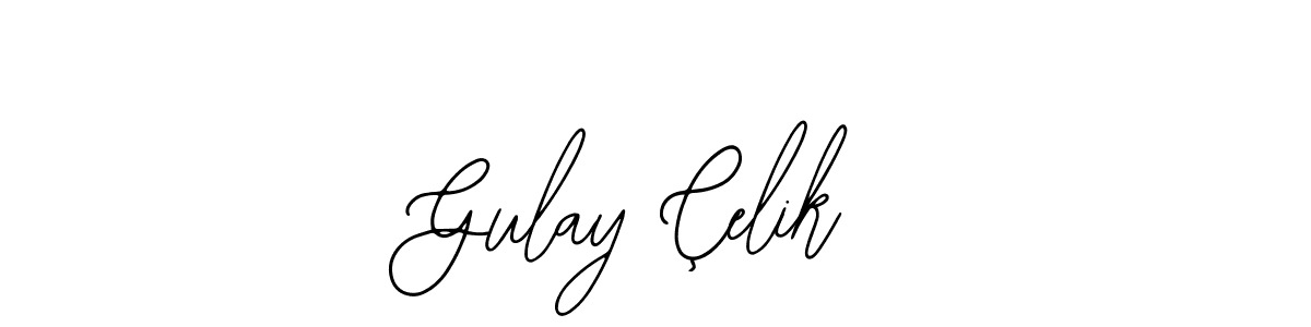 You should practise on your own different ways (Bearetta-2O07w) to write your name (Gulay Çelik) in signature. don't let someone else do it for you. Gulay Çelik signature style 12 images and pictures png