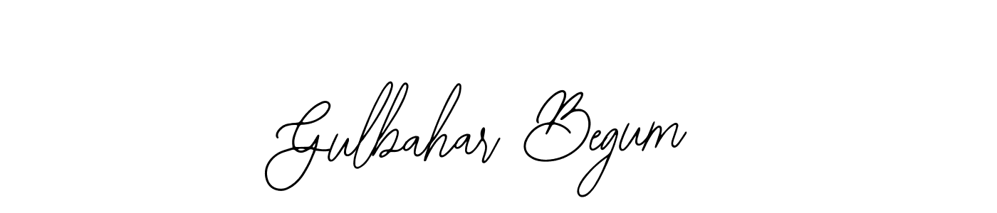 Create a beautiful signature design for name Gulbahar Begum. With this signature (Bearetta-2O07w) fonts, you can make a handwritten signature for free. Gulbahar Begum signature style 12 images and pictures png