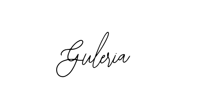 How to make Guleria name signature. Use Bearetta-2O07w style for creating short signs online. This is the latest handwritten sign. Guleria signature style 12 images and pictures png