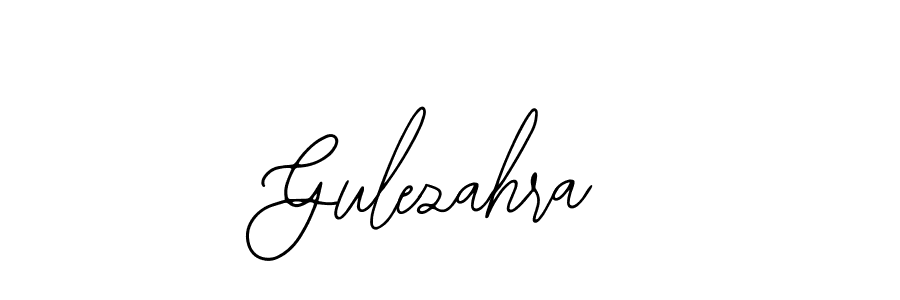 if you are searching for the best signature style for your name Gulezahra. so please give up your signature search. here we have designed multiple signature styles  using Bearetta-2O07w. Gulezahra signature style 12 images and pictures png