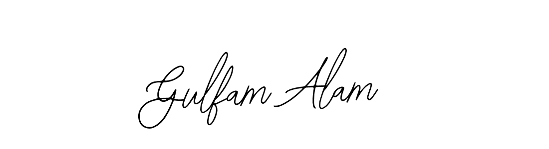 Use a signature maker to create a handwritten signature online. With this signature software, you can design (Bearetta-2O07w) your own signature for name Gulfam Alam. Gulfam Alam signature style 12 images and pictures png