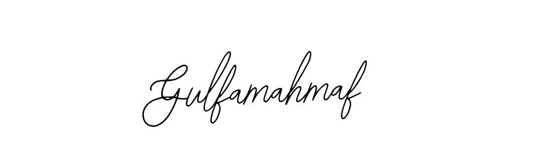 Use a signature maker to create a handwritten signature online. With this signature software, you can design (Bearetta-2O07w) your own signature for name Gulfamahmaf. Gulfamahmaf signature style 12 images and pictures png