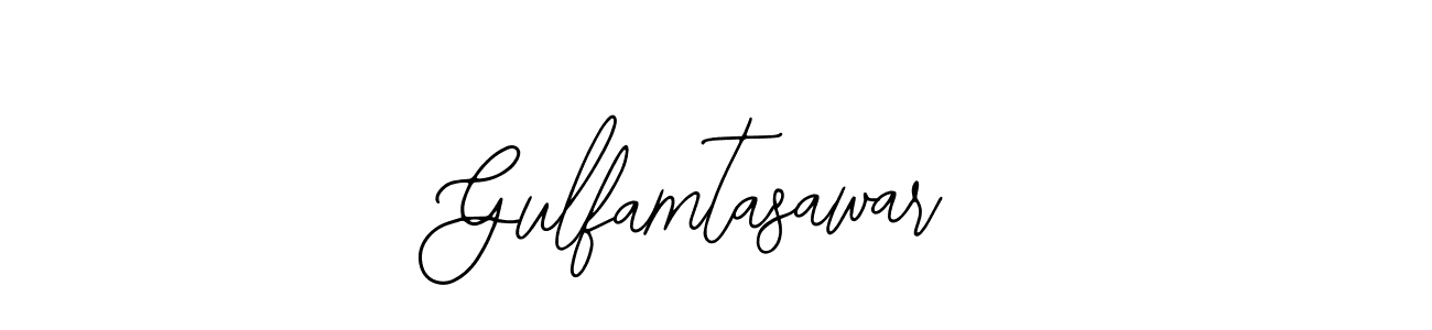 Design your own signature with our free online signature maker. With this signature software, you can create a handwritten (Bearetta-2O07w) signature for name Gulfamtasawar. Gulfamtasawar signature style 12 images and pictures png