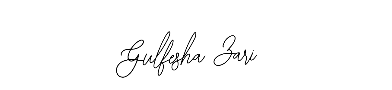 Design your own signature with our free online signature maker. With this signature software, you can create a handwritten (Bearetta-2O07w) signature for name Gulfesha Zari. Gulfesha Zari signature style 12 images and pictures png