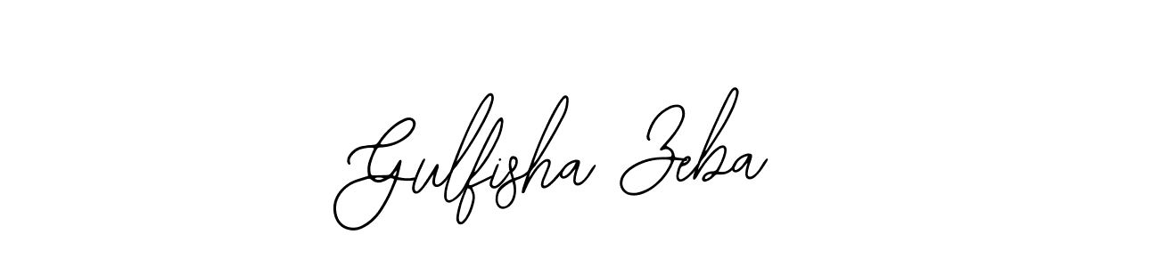 It looks lik you need a new signature style for name Gulfisha Zeba. Design unique handwritten (Bearetta-2O07w) signature with our free signature maker in just a few clicks. Gulfisha Zeba signature style 12 images and pictures png